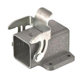 Harting 09200030810 09200030810 3A Bulkhead Housing Angled (4 Screw MOUNTING) 58T8043